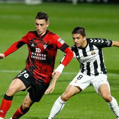 El Mirandés firma el tercer triunfo consecutivo en Castalia