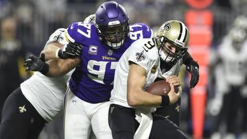 La defensa de los Vikings, a prueba contra Drew Brees