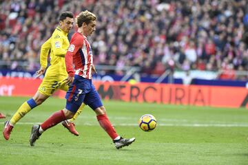Griezmann marca el 1-0.