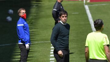 Iraola: "Ortuño y Zozulia son dos delanteros muy incómodos"