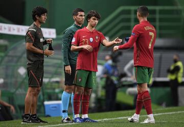 Cambio de Cristiano Ronaldo por Joao Félix.