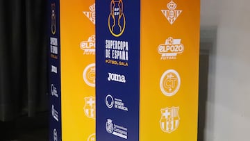 Supercopa de España de fútbol sala: partidos, cruces, horarios, TV y cómo ver el torneo