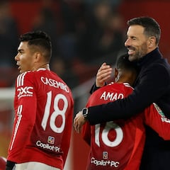 Van Nistelrooy le tiende la mano a Amorim en Manchester United