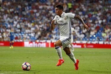 James showed that he wants to stay at Madrid
