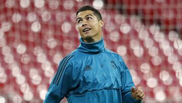 Cristiano Ronaldo, ayer en Wembley