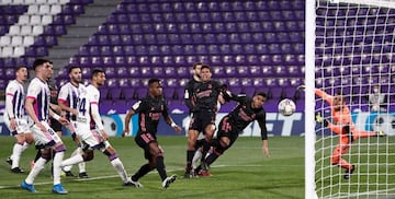 El gol de Casemiro que dio el triunfo en Valladolid cuando el partido estaba muy complicado.