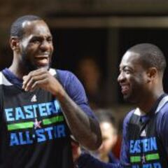 LeBron, Wade, Chris Paul y Carmelo se votan entre ellos