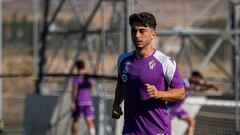 VALLADOLID. 21/08/23. PHOTOGENIC. ENTRENAMIENTO REAL VALLADOLID. RAUL MORO