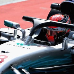 La FIA valora reducir el grosor del halo