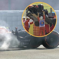 Fernando Alonso's McLaren lasts 12 minutes in Barcelona