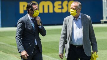 27/07/20 PRESENTACION DE UNAI EMERY COMO NUEVO ENTRENADOR DEL VILLARREAL  FERNANDO ROIG 