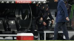 Las imágenes de Zidane en el partido contra el Numancia