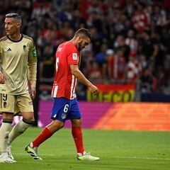 Koke, lesionado, duró cinco minutos