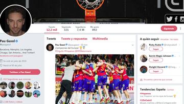 El deporte español, exultante en las redes con los Hispanos