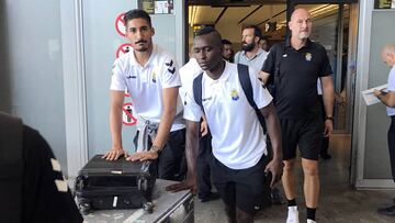 LLEGADA DE LAS PALMAS A MALAGA