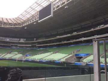 El Allianz Parque es la casa del Palmeiras. Aquí jugará Chile frente a Brasil.