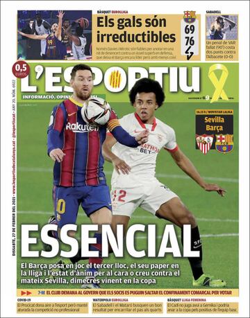 "Varane en el escaparate"... las portadas deportivas de hoy