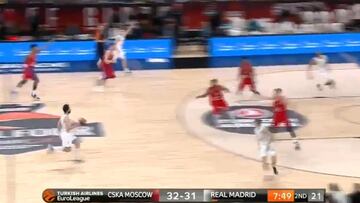 No diga jugón diga LLULL: sus 3 triples que hundieron al CSKA