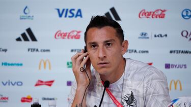 El centrocampista de México Andrés Guardado.