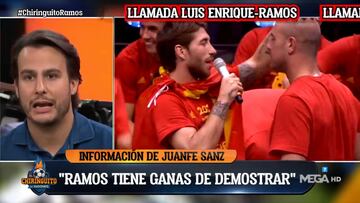 En El Chiringuito desvelan detalles de la llamada de Luis Enrique a Ramos