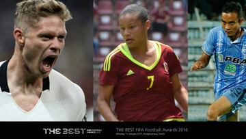 Fifa announce three-goal shortlist for Puskás Award 2016