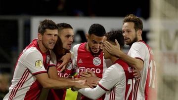 Con poca participación de Edson, Ajax sacó su octavo triunfo