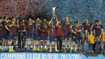 El Barcelona 2013-14 ganó la Liga con 30 triunfos en 30 partidos.