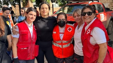 Rosalía, una más en Valencia para ayudar a los afectados por la DANA