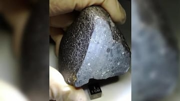 Un mineral atrapado en un meteorito caído a la Tierra deja al descubierto las aguas termales de Marte