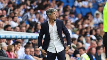 Imanol, con la Real.