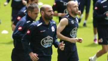 Manuel Pablo junto al resto de sus compañeros.