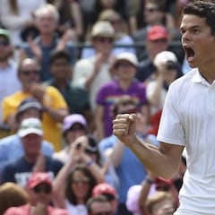 Raonic vence al verdugo de Djokovic y se mete en semis