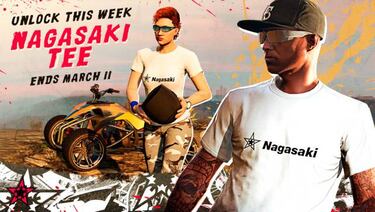 GTA Online: nueva moto de 3 ruedas Nagasaki, dobles recompensas y mucho más