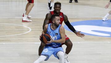 03/02/21 PARTIDO BALONCEDTO BASKET
LIGA ACB LIGA ENDESA JORNADA 19
MOVISTAR ESTUDIANTES - CASADEMONT ZARAGOZA
JUAN JOSE BAREA DYLAN ENNIS