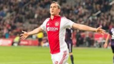 Milik, delantero del Ajax.