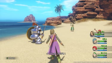 Dragon Quest XI detalla su combate con nuevas imágenes