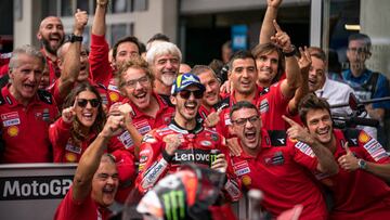 Victoria de Bagnaia en Austria.