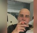 El genial video de Guardiola en la fiesta del City con un habano y cantando Oasis