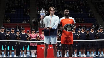 Taylor Fritz suma el cuarto t¨ªtulo a su palmar¨¦s en Tokio