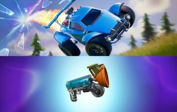 El Octane de Rocket League y el Lanzadeltas han sido a&ntilde;adidos a Fortnite Battle Royale