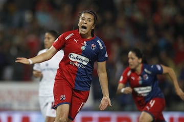 Deportivo Independiente Medellín recibió al América de Cali en la gran final de la Liga Águila Femenina 2019 en el estadio Atanasio Girardot.