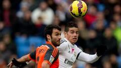 James y Bacca, cara a cara por primera vez en la Liga de España