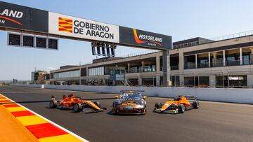 Presentación del NAPA Racing Weekend en el circuito de Motorland Aragón.