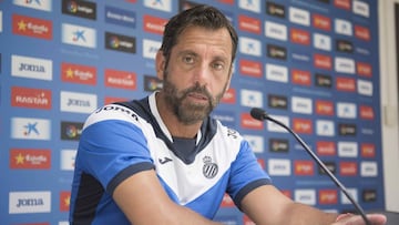 Quique S&aacute;nchez Flores con el Espanyol. 
 