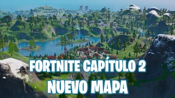 Fortnite Cap&iacute;tulo 2 - Temporada 1: as&iacute; es el nuevo mapa