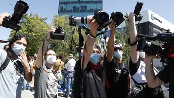Protesta por el derecho a la información