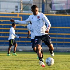 Colombia entrena en Brasilia pensando en Uruguay
