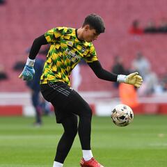 Alexei Rojas, nominado en Inglaterra por su doble atajada