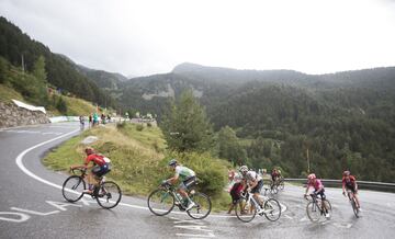 Nairo se vistió de rojo en Andorra