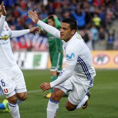 La U avanzó en la Copa Chile con gol de Díaz y sin Pinilla